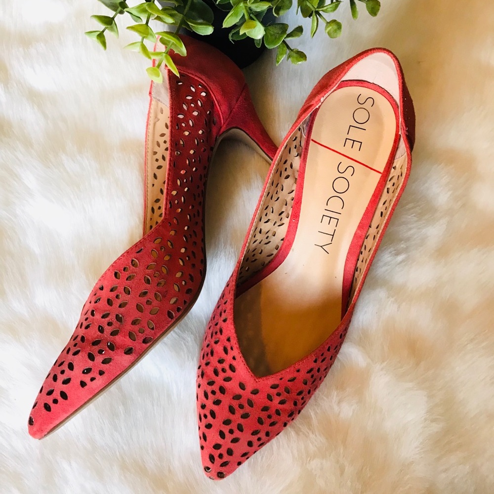 Sole Society Red Women's Shoes